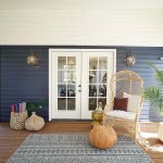 Porch Renovation for zen outdoor retreat on HGTV Fixer to Fabulous.