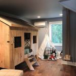 Custom Built Kid Cabin Bed by Dave Marrs