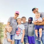 Jenny And Dave Marrs' And Family At The Berry Farm.