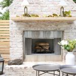 Freestanding Outdoor Fireplace On Fixer To Fabulous.