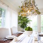 Chandelier Made From Repurposed Old Iron Balconies