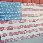 DIY Plank American Flag