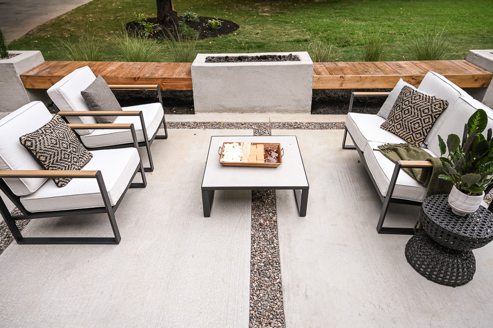 HGTV Fixer to Fabulous Back Porch Renovation with Gas Fireplace.
