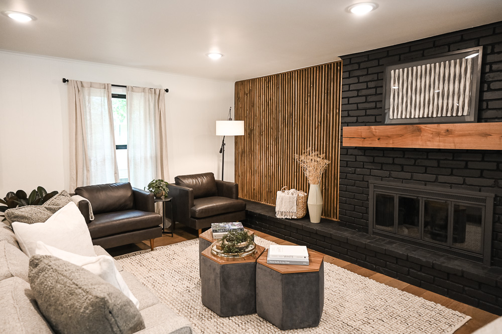 HGTV Fixer to Fabulous Living Room Renovation.