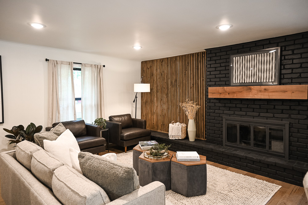 HGTV Fixer to Fabulous Living Room Renovation.