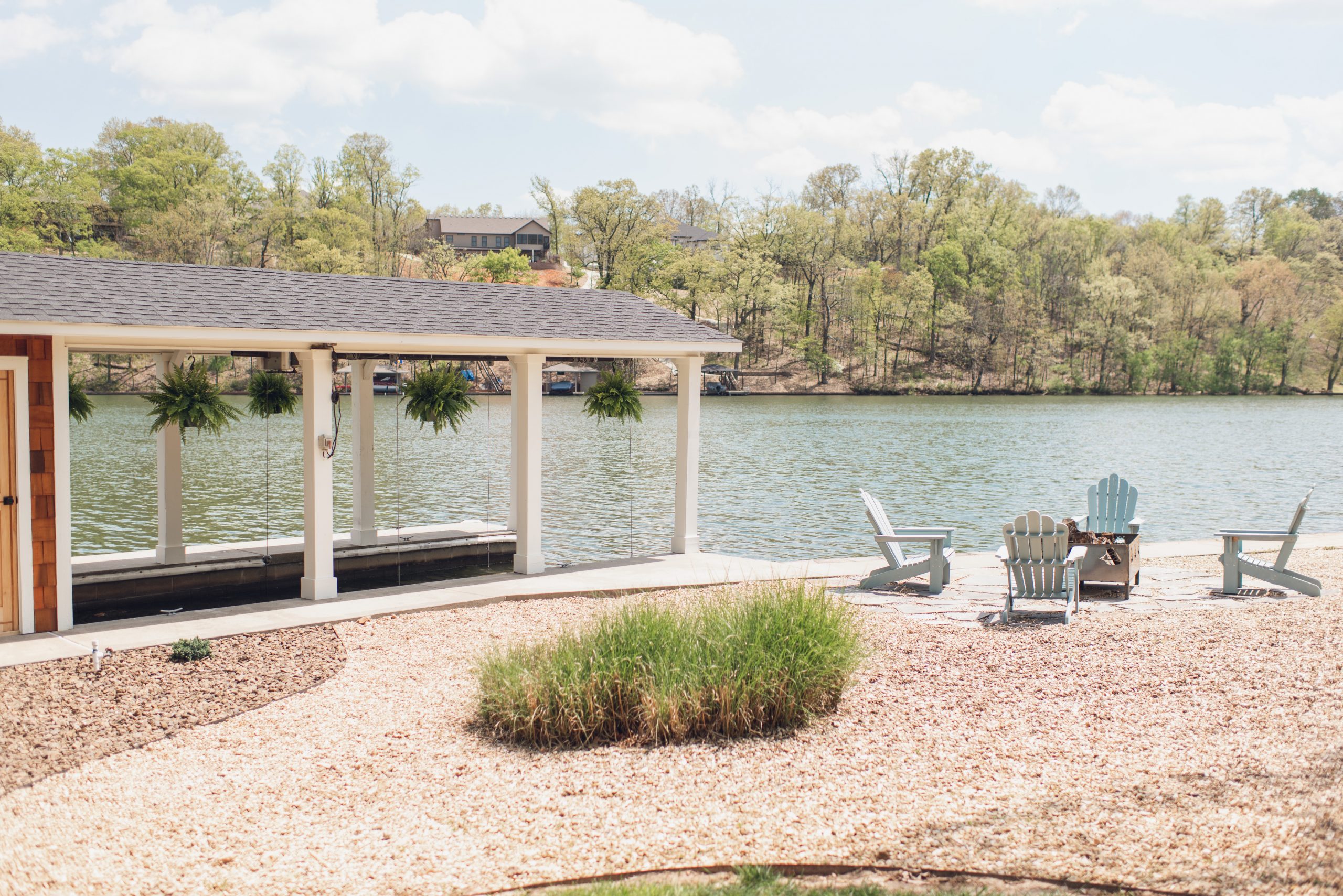HGTV Fixer to Fabulous Lakehouse Renovation with Firepit.