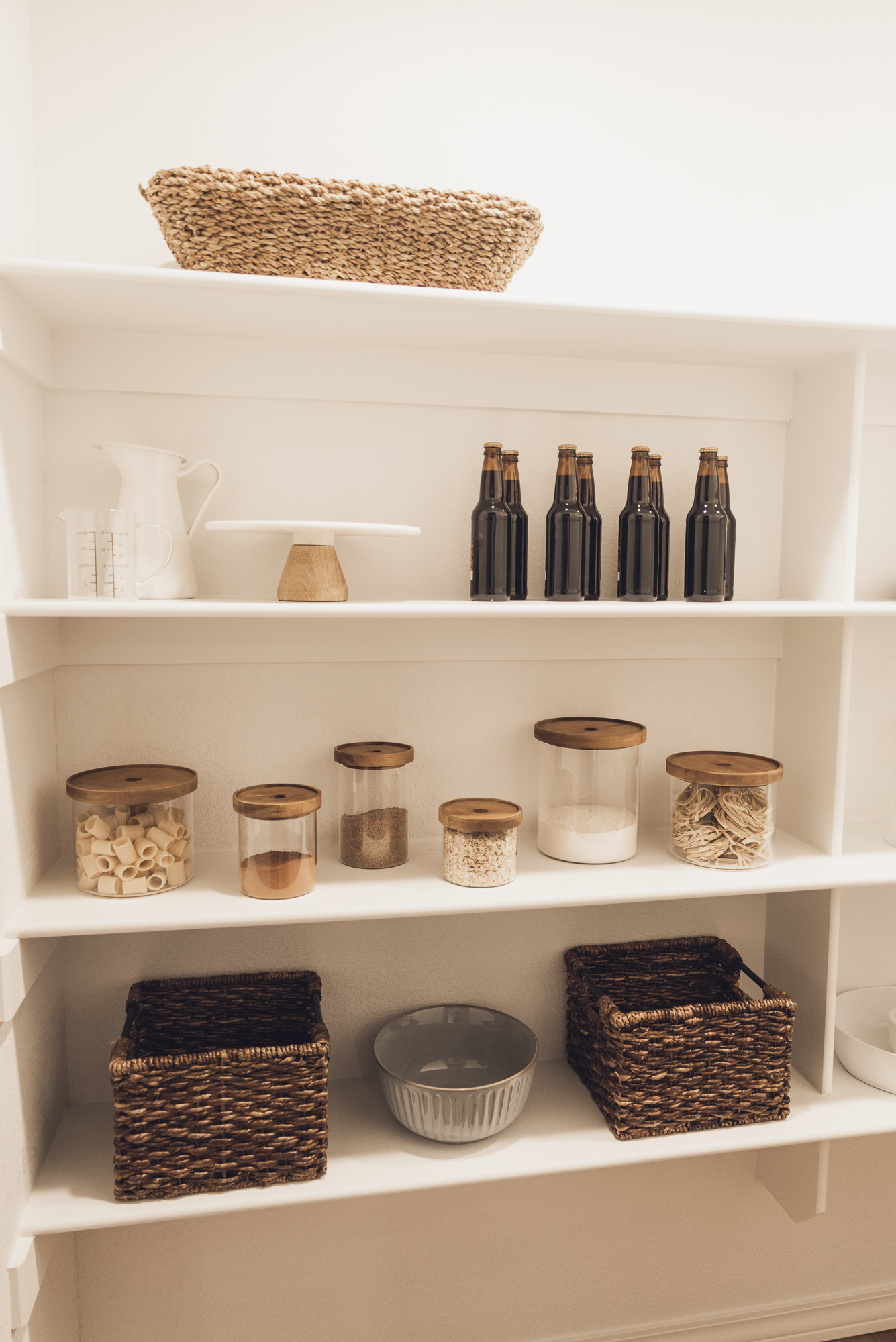 HGTV Fixer to Fabulous Kitchen Renovation with hidden walk in pantry.