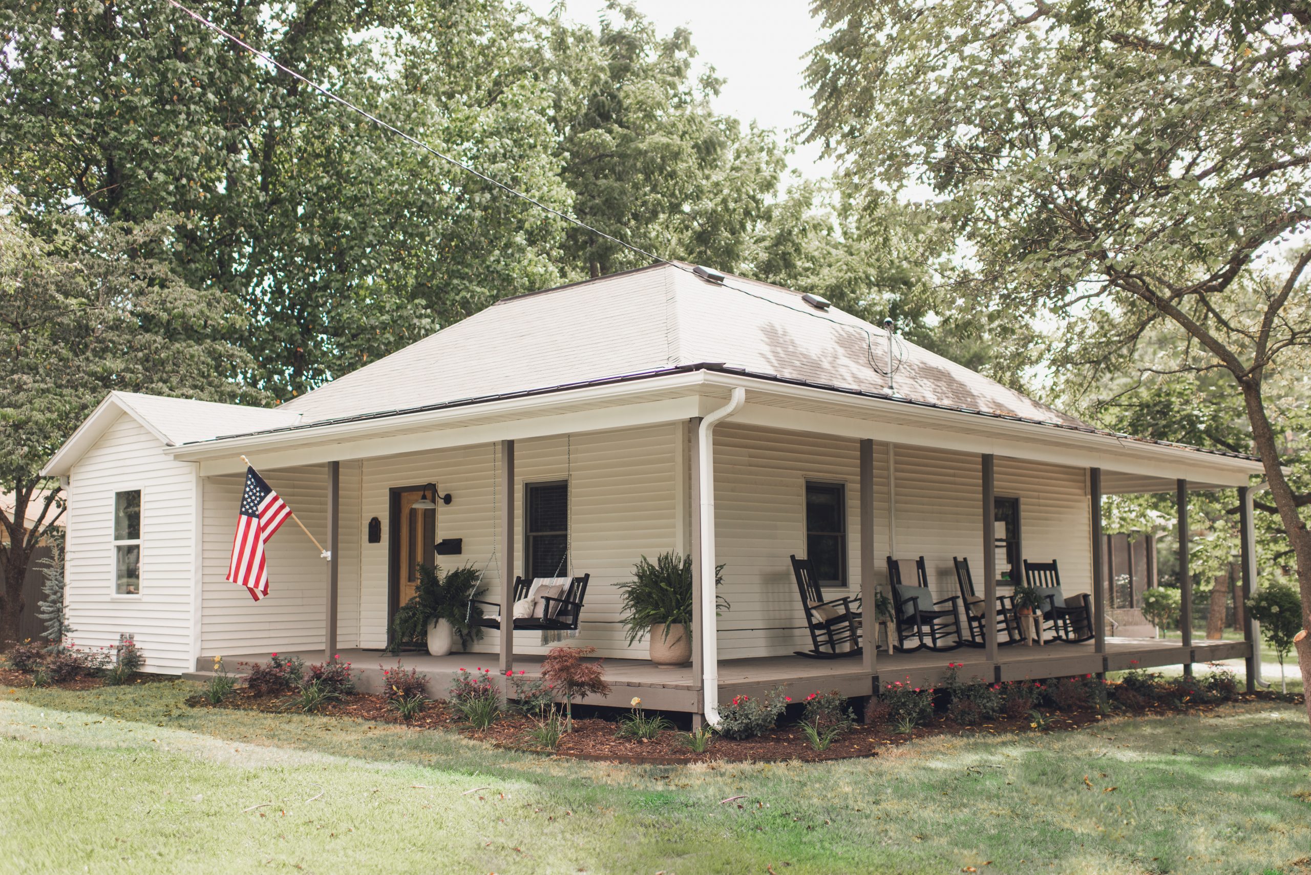 HGTV Fixer to Fabulous Exterior and Porch Renovation.