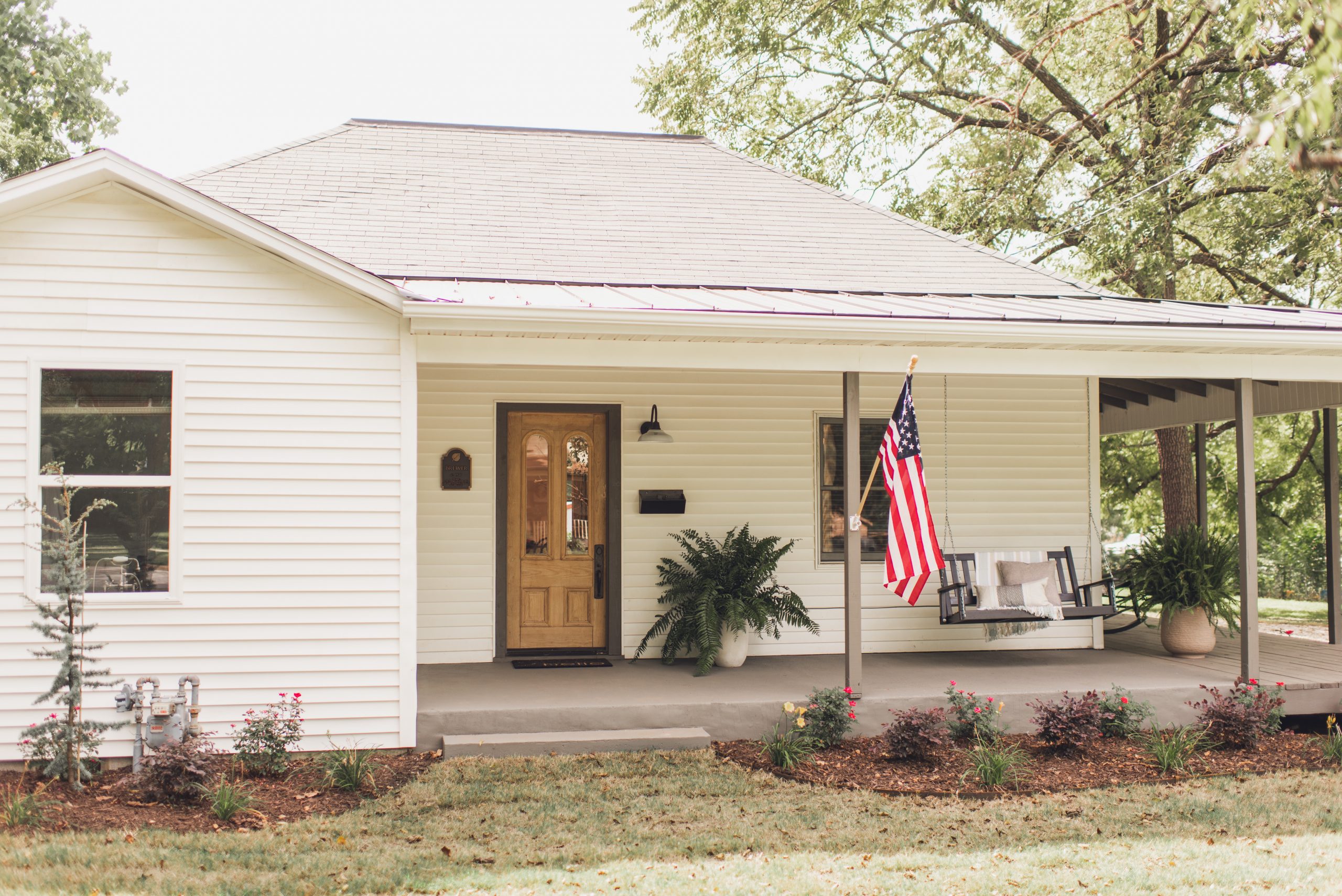 HGTV Fixer to Fabulous Exterior and Porch Renovation.