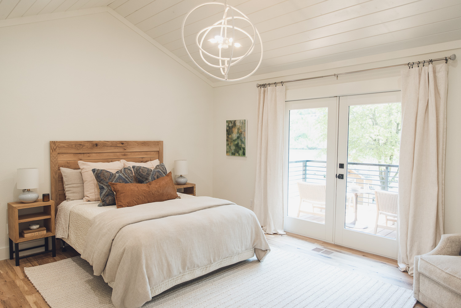 HGTV Fixer to Fabulous Lake House Bedroom Renovation.