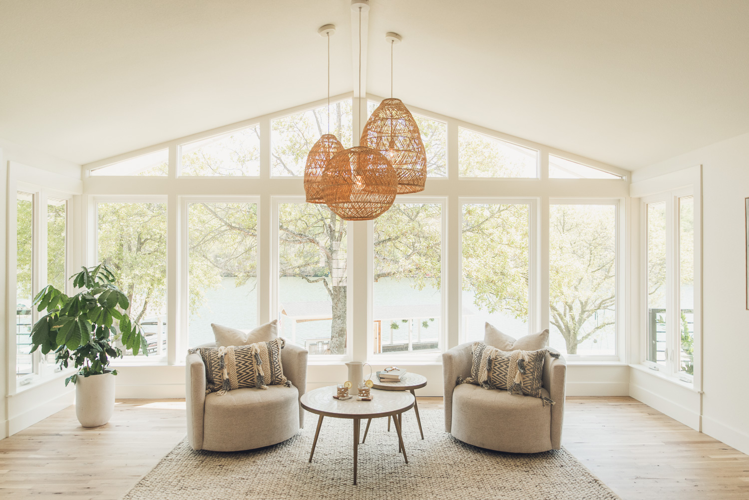 HGTV Fixer to Fabulous Season 2 Lakehouse Living Area