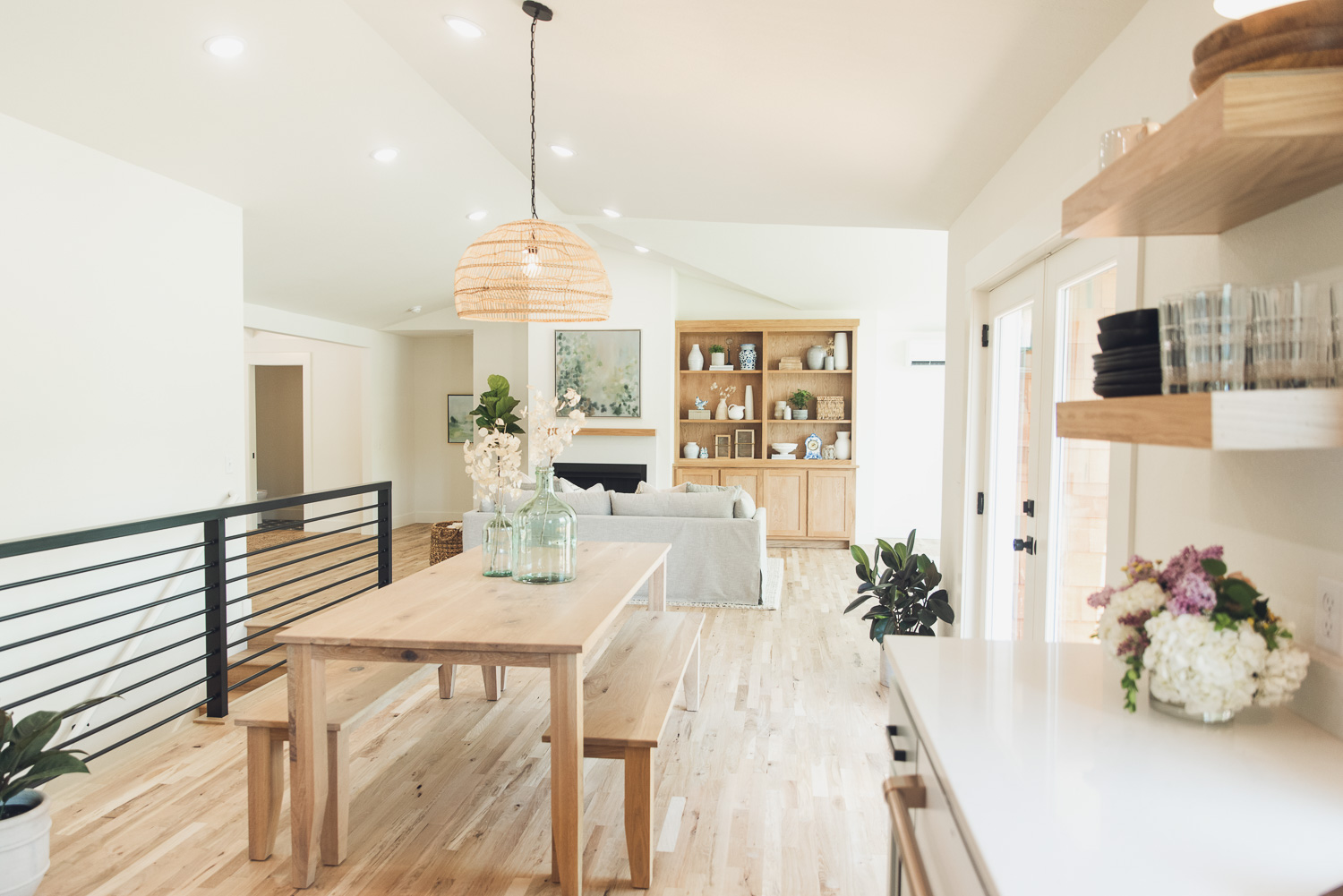 HGTV Fixer to Fabulous Dining and Living Room.