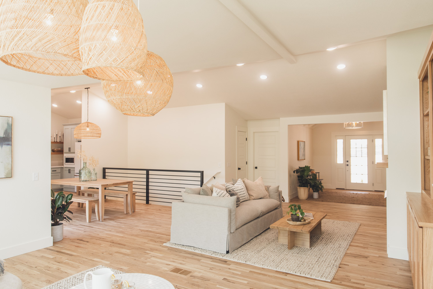 HGTV Fixer to Fabulous Lakehouse Living Room and Dining Room Renovation.