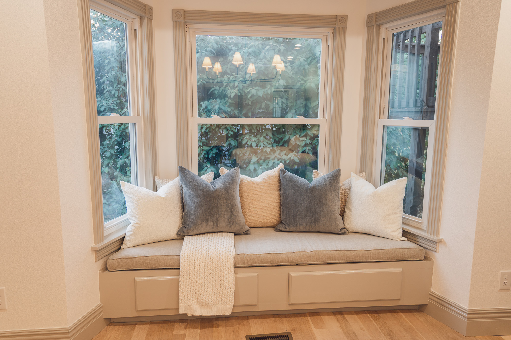 HGTV Fixer to Fabulous Built in Window Seat Bedroom Renovation.