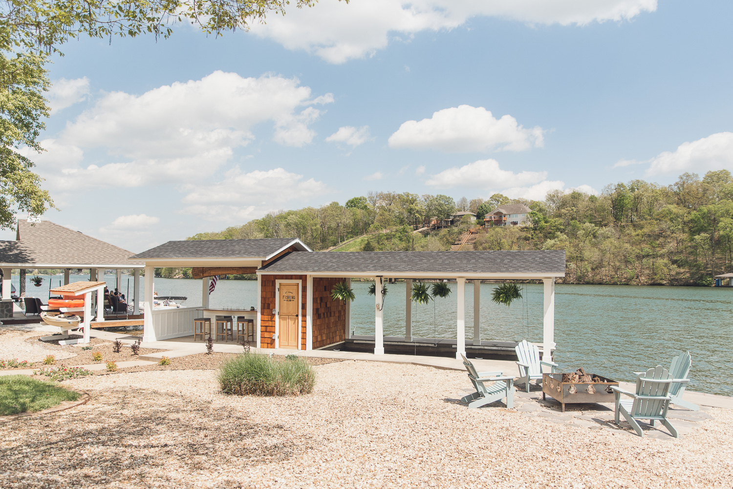 HGTV Fixer to Fabulous Lakehouse Renovation with Firepit.
