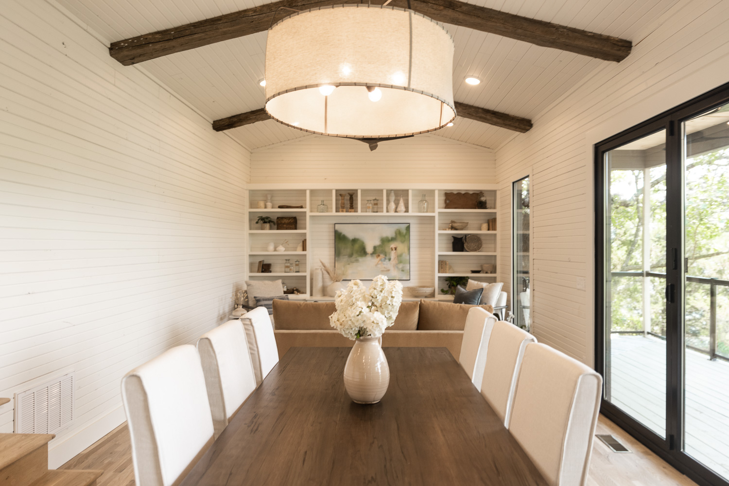 HGTV Fixer to Fabulous Kitchen, Dining Room, and Living Room Renovation.