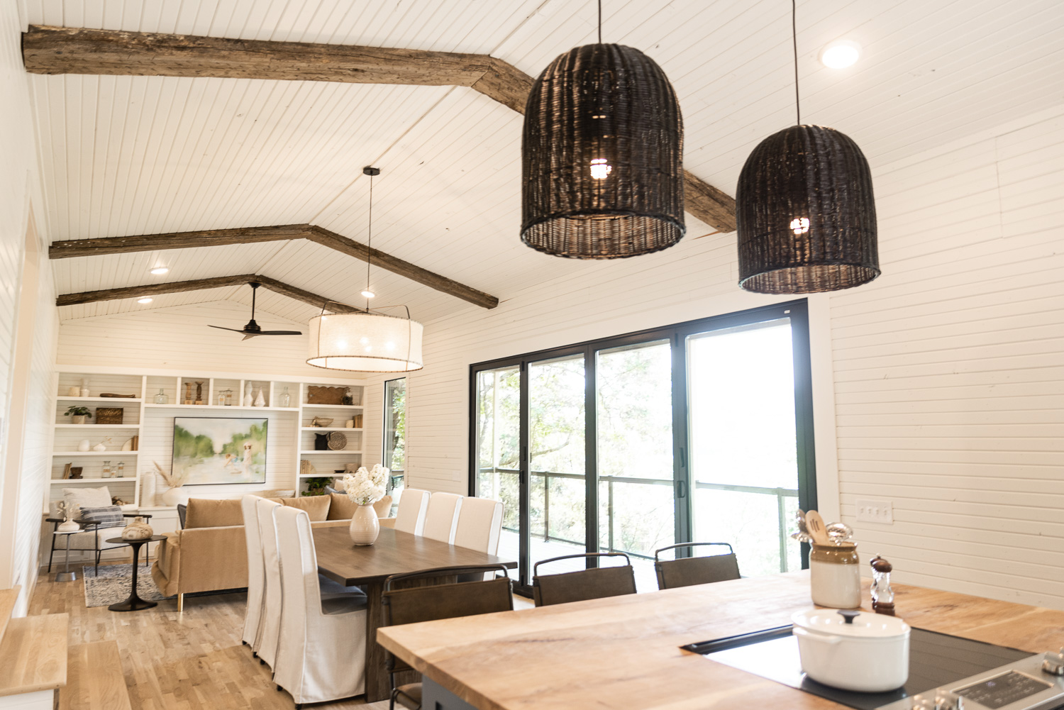 HGTV Fixer to Fabulous Kitchen, Dining Room, and Living Room Renovation.