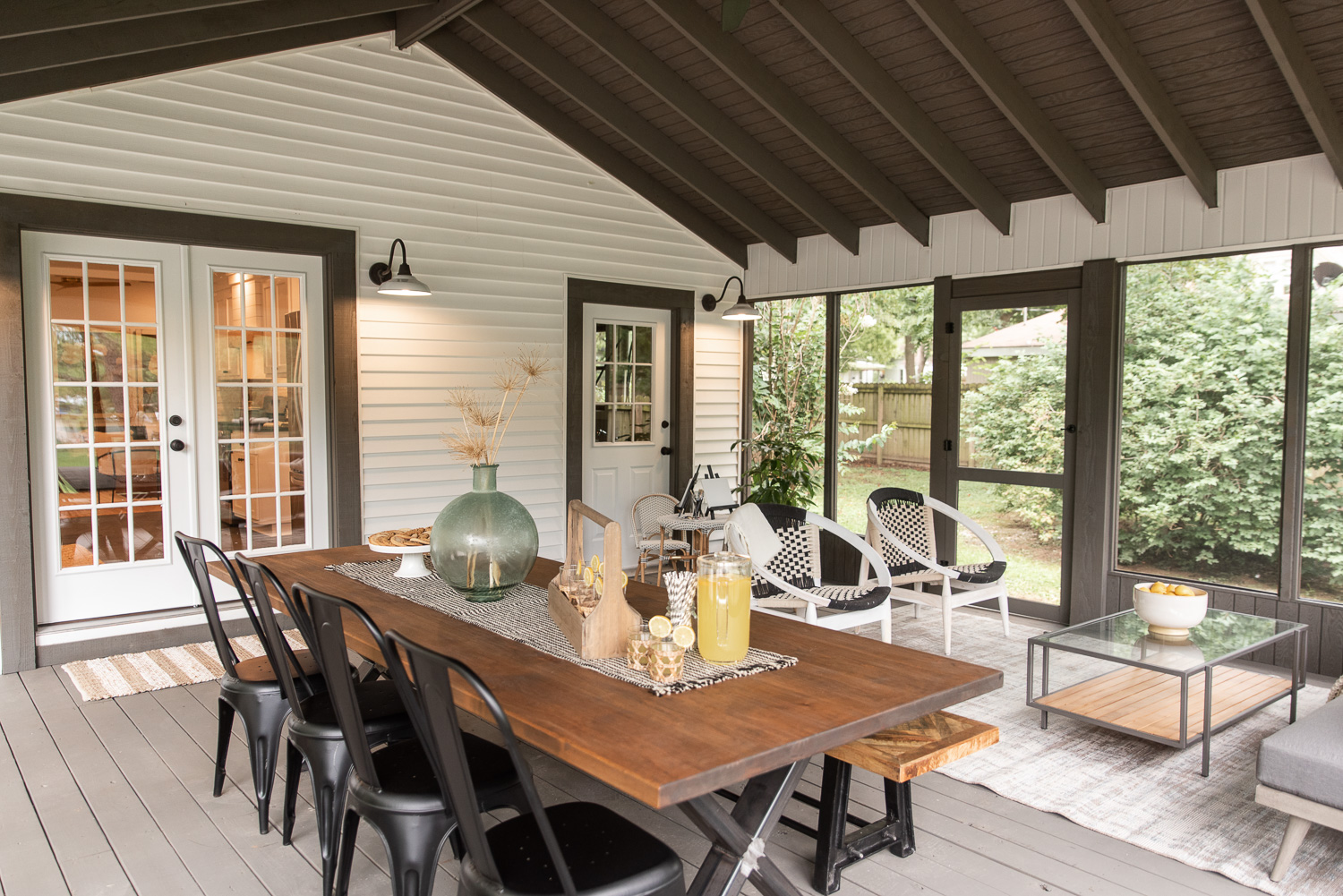 HGTV Fixer to Fabulous Covered Deck.