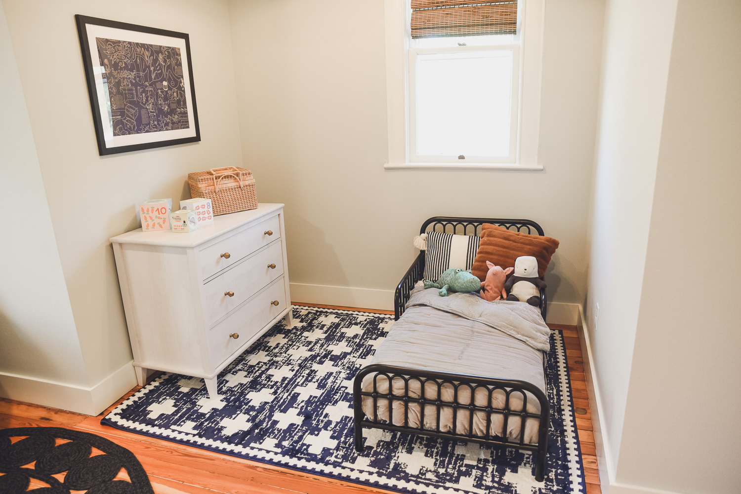 HGTV Fixer to Fabulous Renovated Toddler Bedroom.