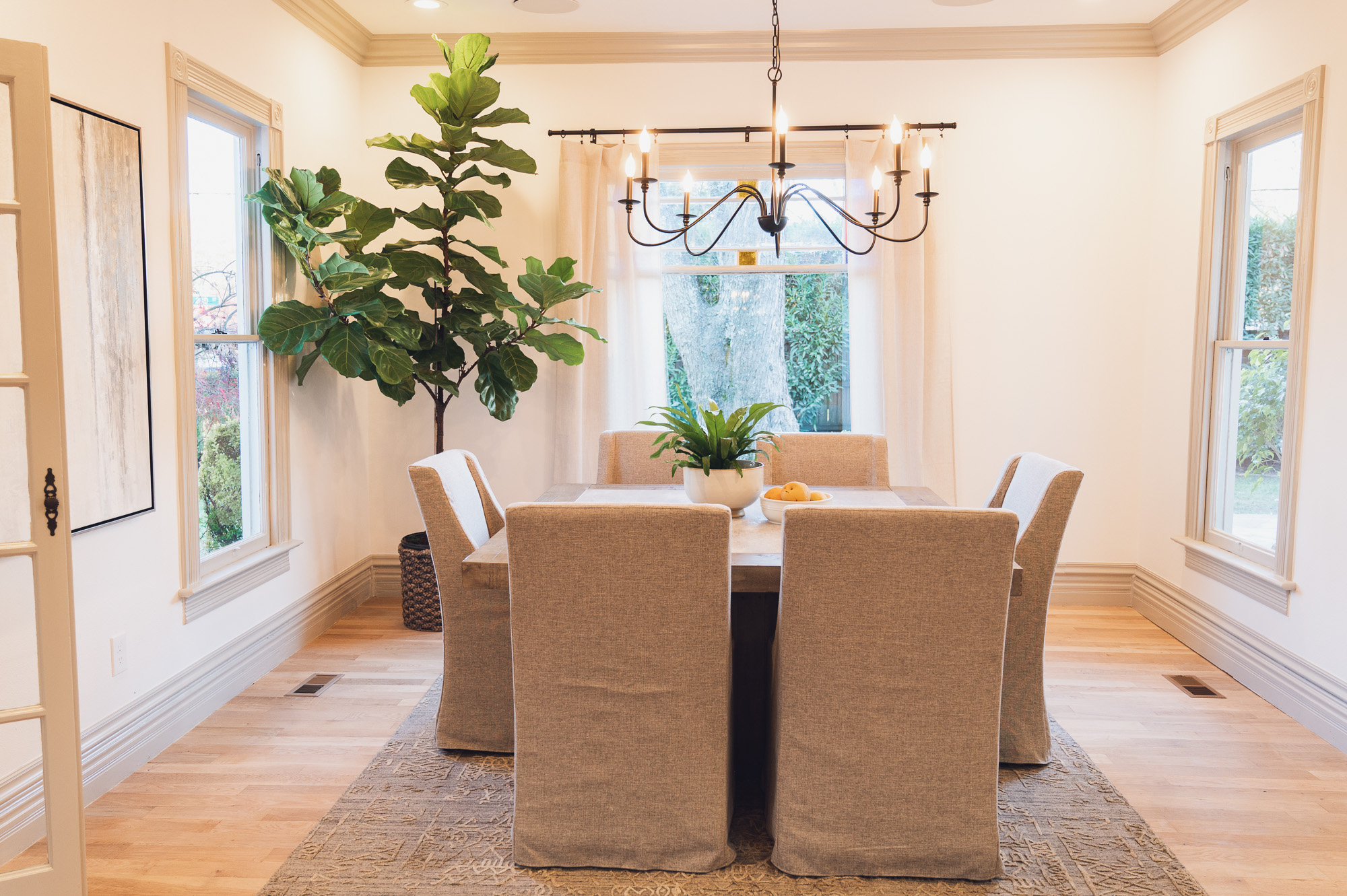 HGTV Fixer to Fabulous Dining Room Renovation.