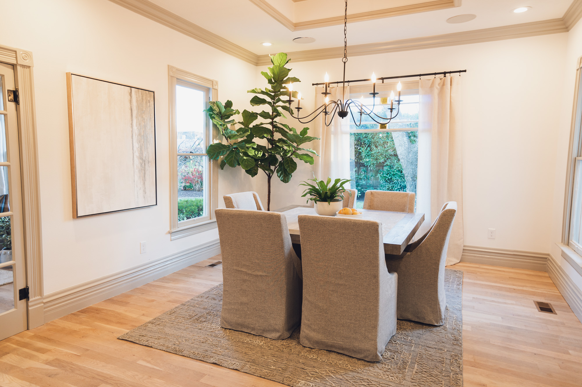HGTV Fixer to Fabulous Dining Room Renovation.