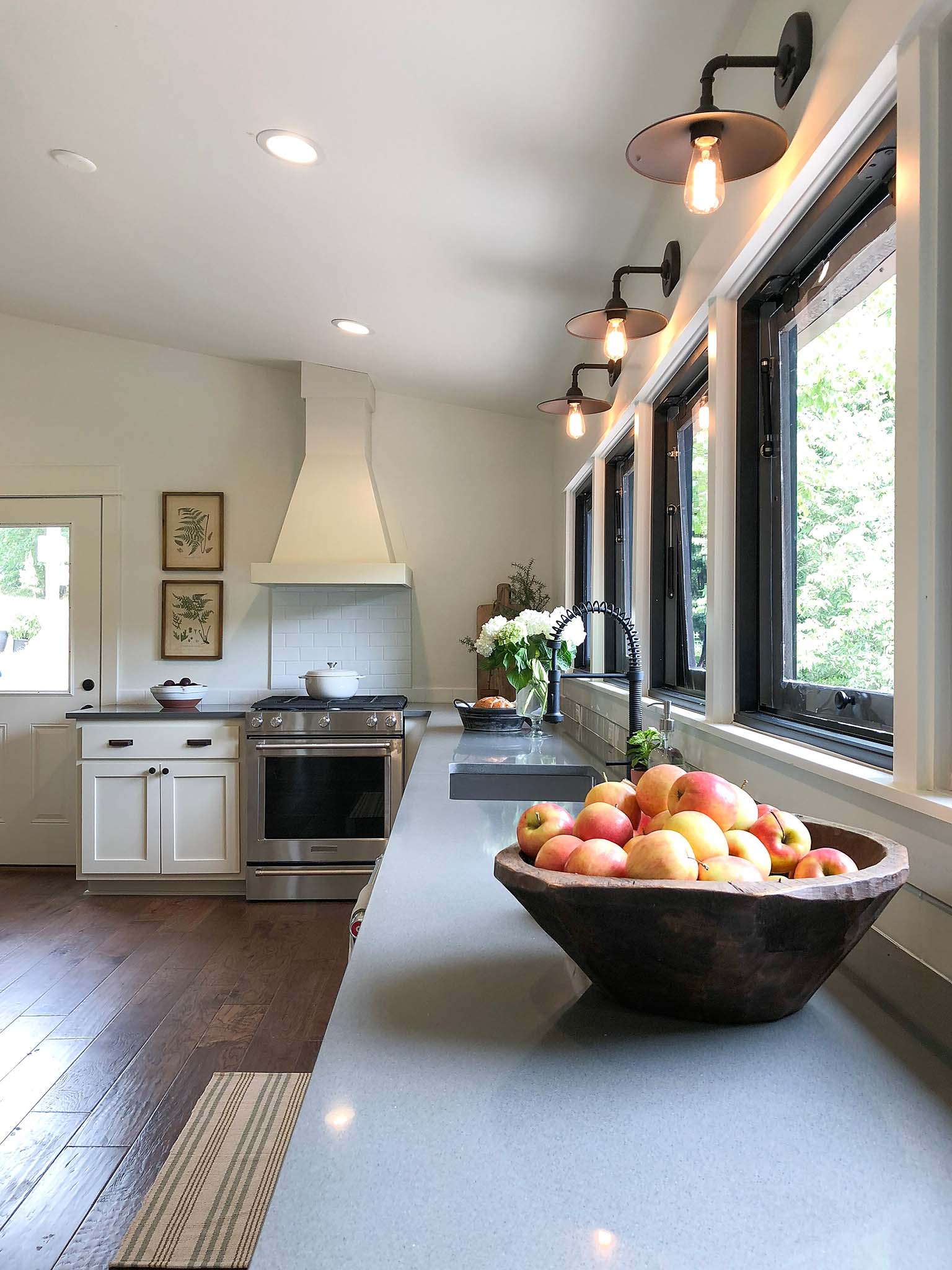 Rundown Cabin to Family Dream Home Kitchen on HGTV Fixer to Fabulous.