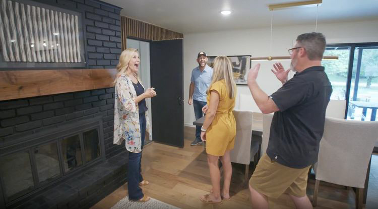 Dave and Jenny Marrs on HGTV Fixer to Fabulous.