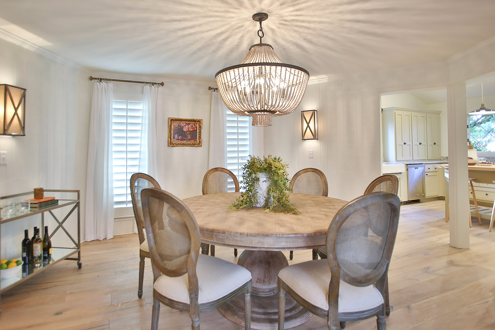 Dining Room Renovation on HGTV Fixer to Fabulous.