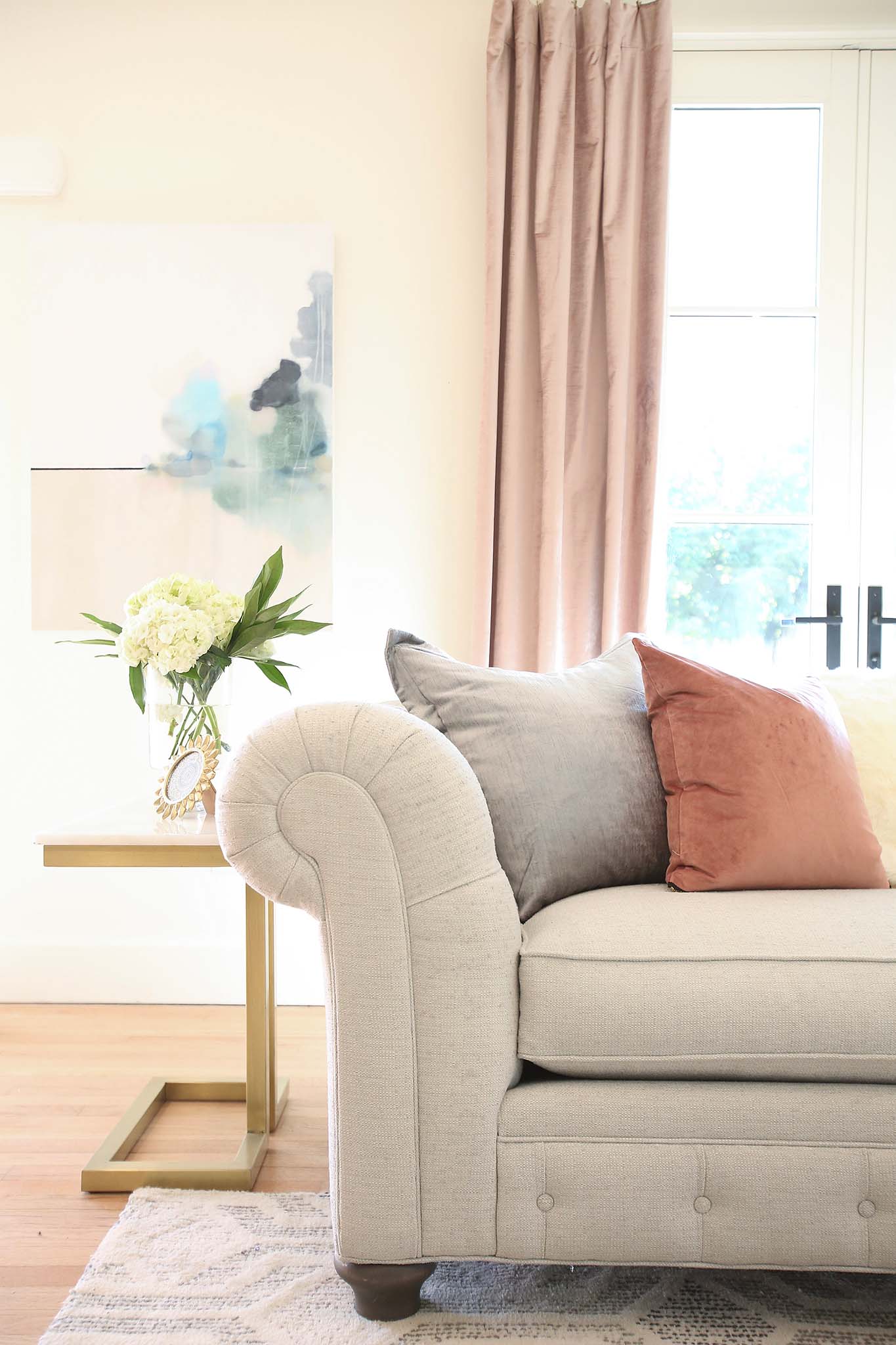 HGTV Fixer to Fabulous Living Room Renovation.