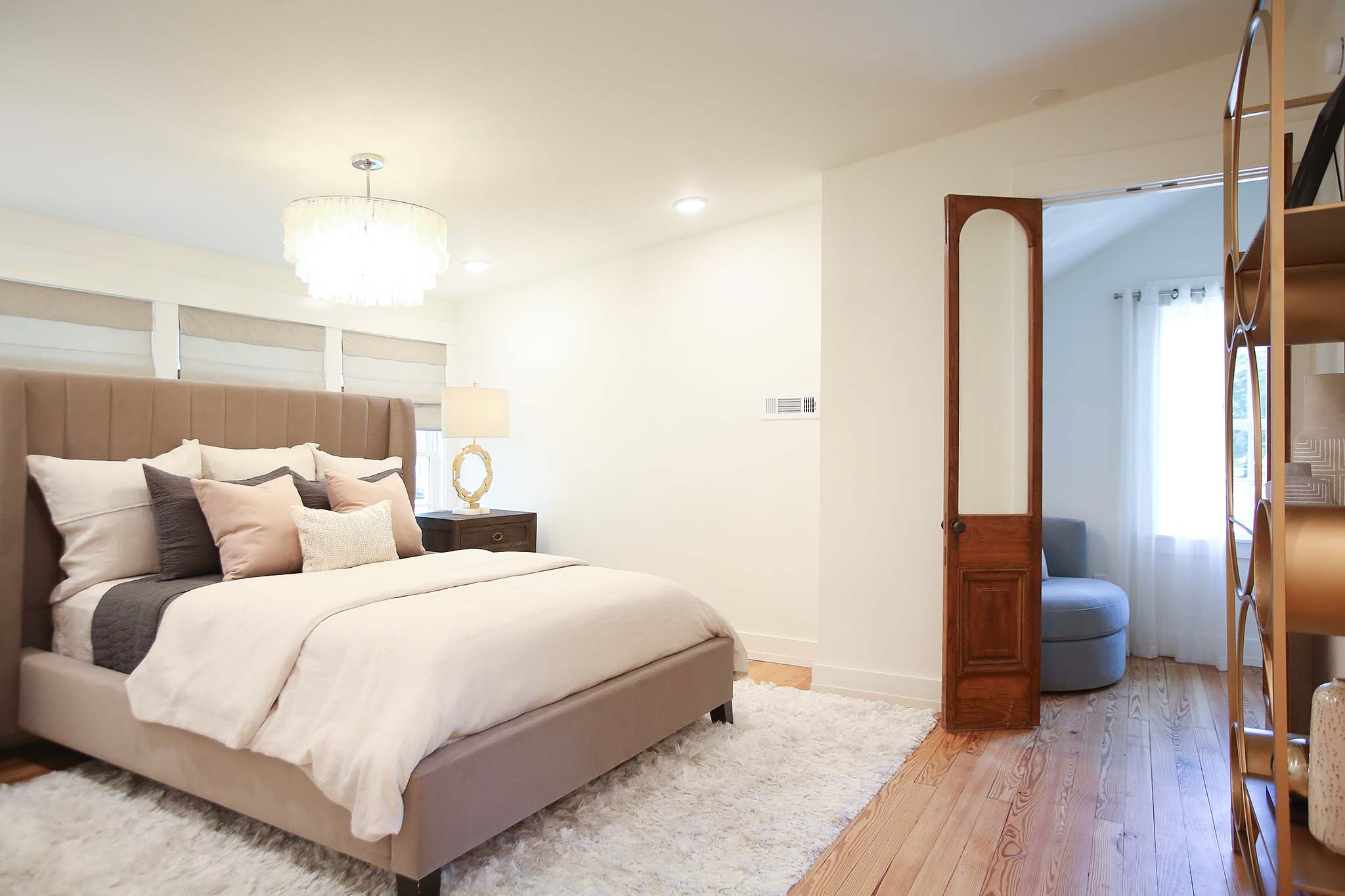 Master Suite renovation on HGTV Fixer to Fabulous.