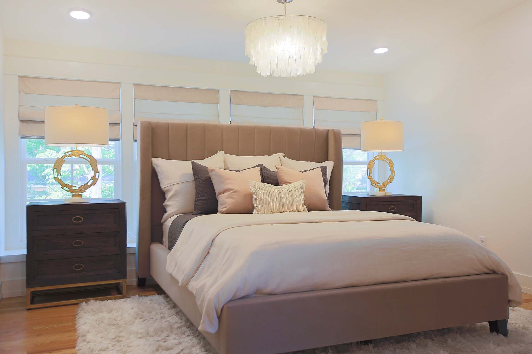 Master Bedroom renovation on HGTV Fixer to Fabulous.