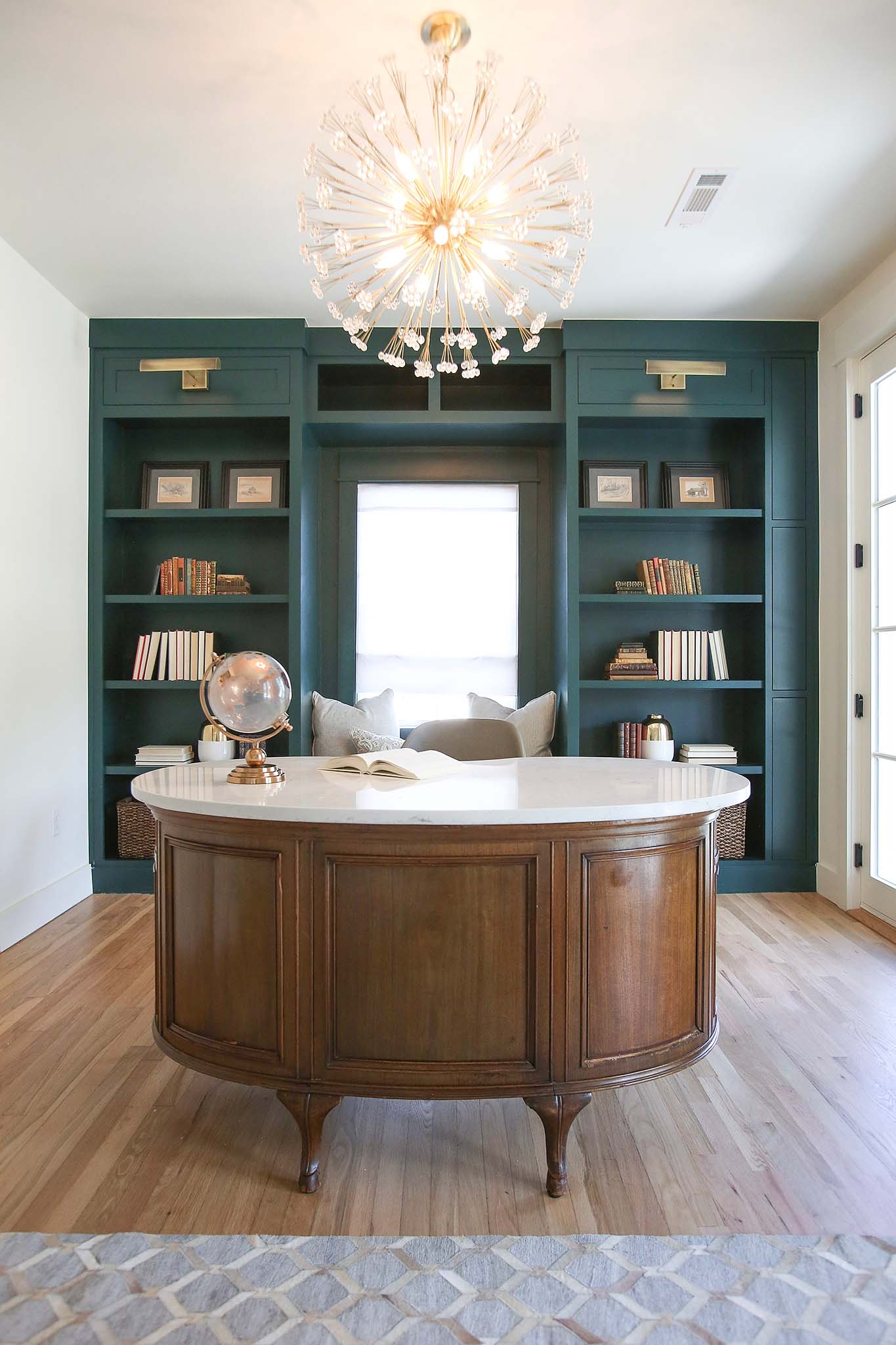 Refurbished Antique Desk perfect for a home office.