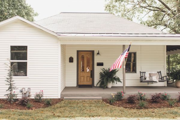 HGTV Fixer to Fabulous Exterior and Porch Renovation.