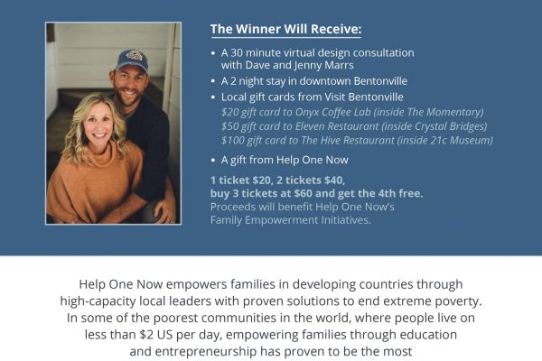 Enter To Win Fixer To Fabulous Consultation with Dave and Jenny Marrs