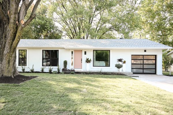 HGTV Fixer To Fabulous Boho Chic Exterior Renovation.